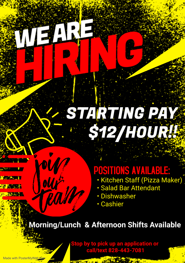 We Are Hiring The Dough Shed